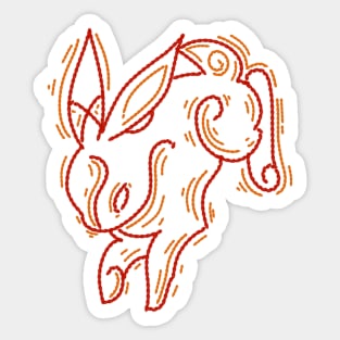 Genshin Impact - Amber Constellation Sticker